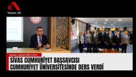 Sivas Cumhuriyet Başsavcısı SCÜ’de Ders Verdi