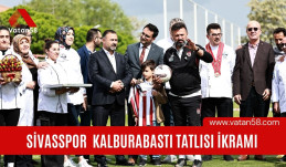 Sivasspor’a Türk Mutfağı Haftasında Kalburabastı Tatlısı İkramı