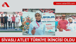Sivaslı Atlet Türkiye İkincisi Oldu