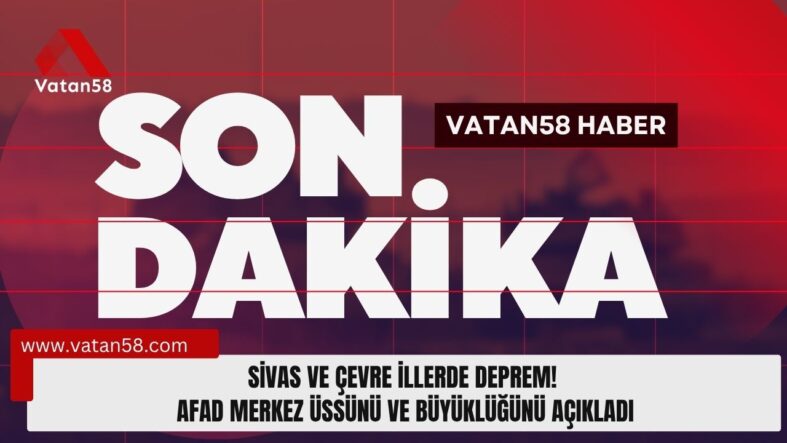 sivas deprem