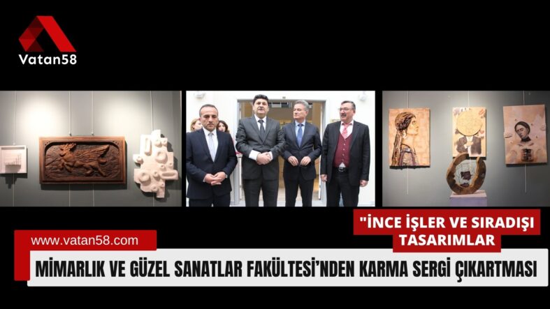 SCÜ Mimarlık ve Güzel Sanatlar Fakültesi’nden Karma Sergi Çıkartması