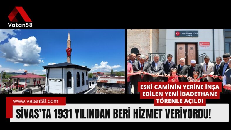 Kazanpınar Köyü Yeni İbadethanesine Kavuştu!